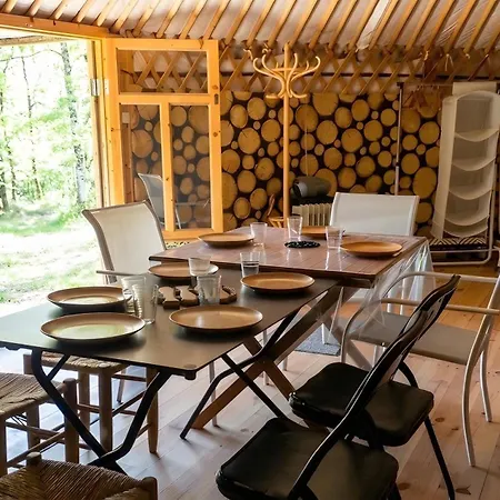 Сasa de vacaciones Yourte Rosane 4 Saisons - 60m2 *